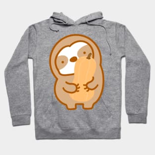 Cute Gourd Sloth Hoodie